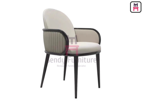 comprar Cadeira de Restaurante IW-127 Dupla Camada com Encosto Acolchoado e Braços de Madeira online manufacture