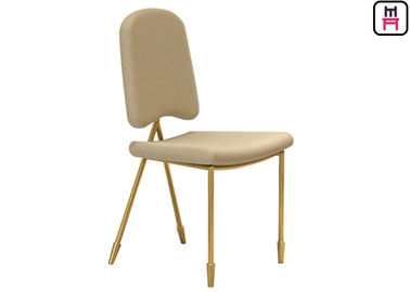 comprar Cadeiras de aço inoxidável do restaurante da cadeira nórdica da dança de veludo com pé do ouro da seta online manufacture