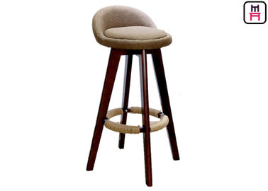 comprar couro dos tamboretes de barra do restaurante do olid/tela macios de madeira Seater W50 * D37 * SH73cm S online manufacture
