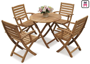 comprar Retângulo/grupos redondos/do quadrado dobradura da tabela e da madeira maciça das cadeiras do jardim da mobília online manufacture