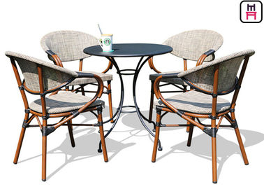 comprar Círculo da mobília do pátio do quintal/mesa de jantar exterior do quadrado com as cadeiras de jardim de Textoline online manufacture
