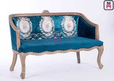 comprar Madeira maciça de assentamento de cinzeladura clássica do banco luxuoso da cabine para o casamento online manufacture