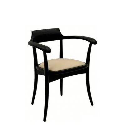 comprar Cadeira de restaurante de madeira de design curvo ergonômico moderno com estrutura de madeira maciça e estofamento personalizável online manufacture