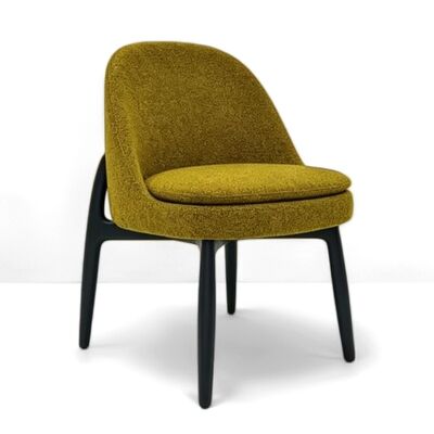 comprar Cadeira Branca de Freixo com Formato Único, Cadeira de Jantar Ergonômica com Assento Envolvente para Cafeteria, Hotel e Sala de Jantar online manufacture