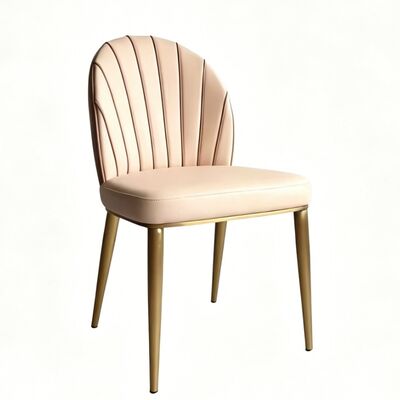 comprar Cadeira de Restaurante IM-202 Metal, Cadeira de Jantar Moderna com Encosto em Concha e Estrutura Personalizável online manufacture