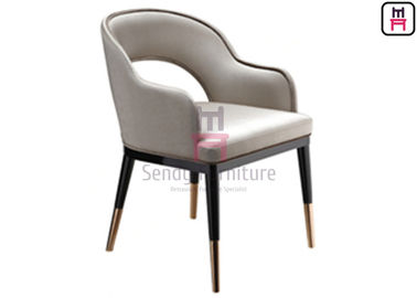comprar Cadeiras de galvanização do restaurante da madeira maciça dos pés do ouro, couro de madeira do hotel que janta cadeiras online manufacture