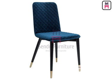 comprar Veludo firme do teste padrão do rombo da cadeira do restaurante da madeira maciça da estrutura com Armerest online manufacture