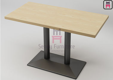 comprar madeira compensada de 4 pessoas/6 pessoas/mesa de jantar impermeável da estratificação para o uso do restaurante online manufacture