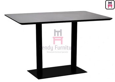 comprar Calor-resistindo & Waterproof o MDF de 55 polegadas de comprimento com a mesa de jantar de madeira do fast food do folheado do bordo online manufacture
