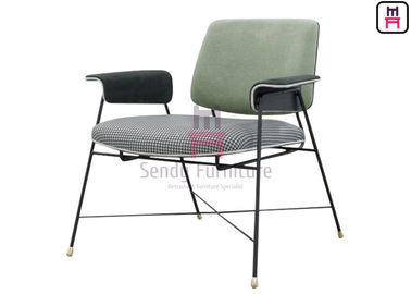 comprar Cadeiras estofadas modernas do restaurante, revestimento do poder que janta cadeiras com pés do metal online manufacture