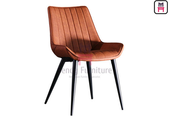 comprar O plutônio do pé do metal cobre a cadeira de jantar sem braços estofada 0.38cbm online manufacture
