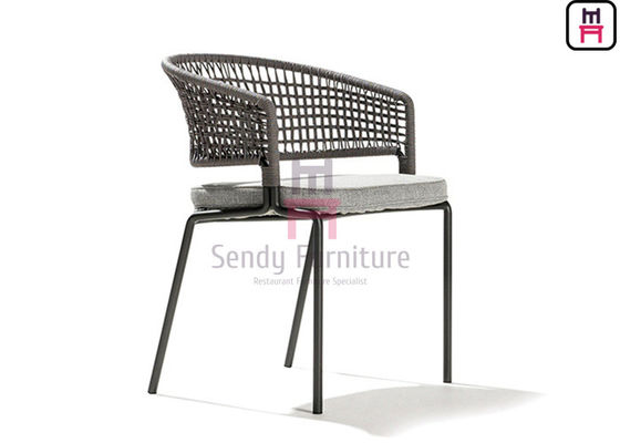 comprar Cadeira impermeável 61*55*H80cm do coxim do Rattan de alumínio do PE 0.38cbm online manufacture