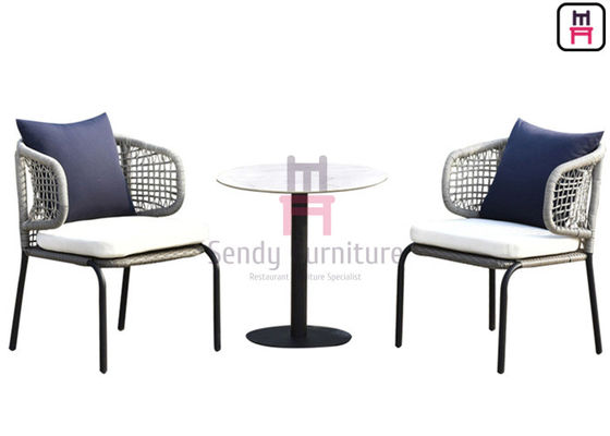 comprar Envoltório em torno da cadeira de jardim do Rattan do PE do espaldar 0.38cbm impermeável online manufacture
