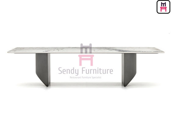comprar pedra da laje da largura da mesa de jantar 110cm do restaurante da altura de 75cm para 8 assentos online manufacture