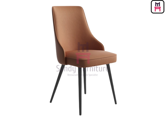 comprar O pé do metal estofou a espessura de jantar de couro da madeira compensada 1.5mm do metal da cadeira online manufacture