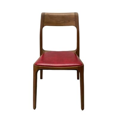 Cadeira de Restaurante em Madeira Maciça | Cadeira de Jantar Ergonômica Personalizável