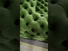 Chester Leather Tufted Restaurant Sofa ajustou a aplicação da entrada do hotel de cinco estrelas